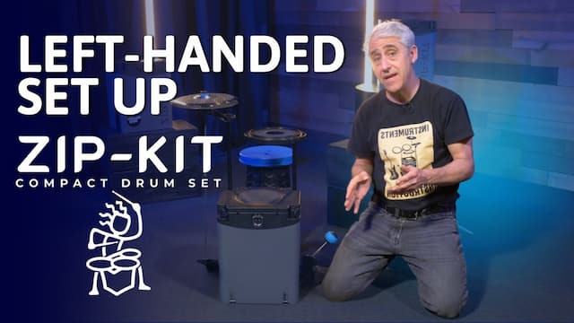 Tips and tricks to set up your ‪@NuvoInstrumental‬ ZIP-KIT for left-handed playing.